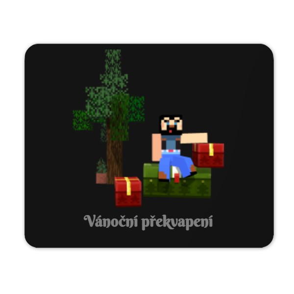 Přáníčko s potiskem Vánoční překvapení Maserovo